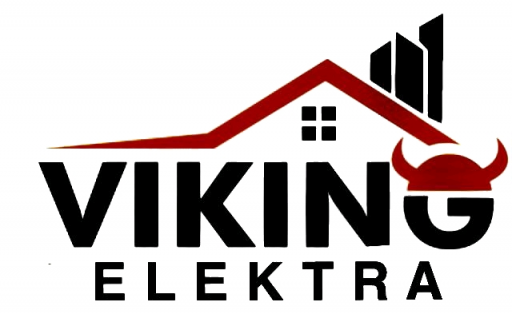 Het logo van Viking Elektra, uw elektricien voor in Hillegom